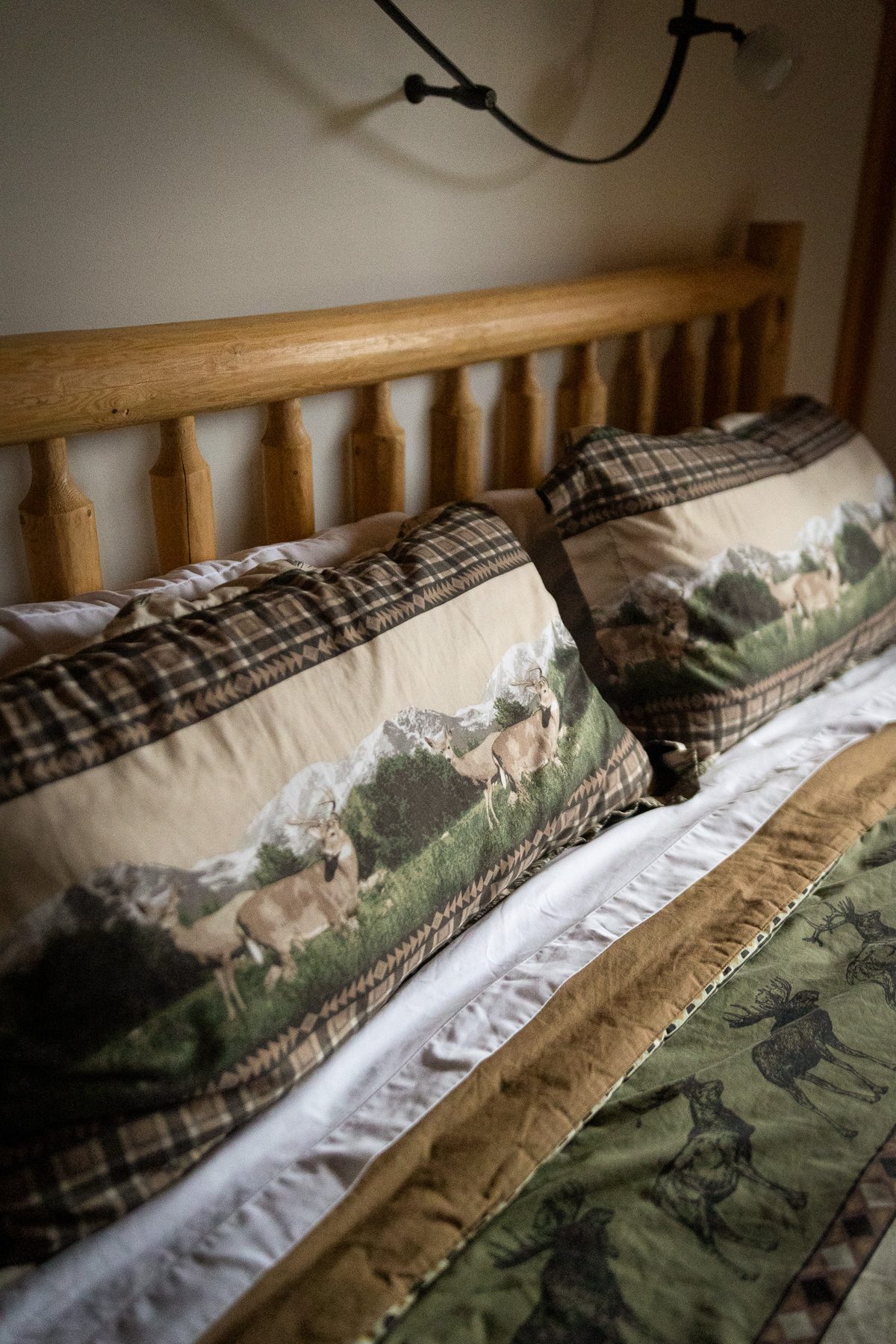 Inside the main lodge at Rock Lake Earth Lodge