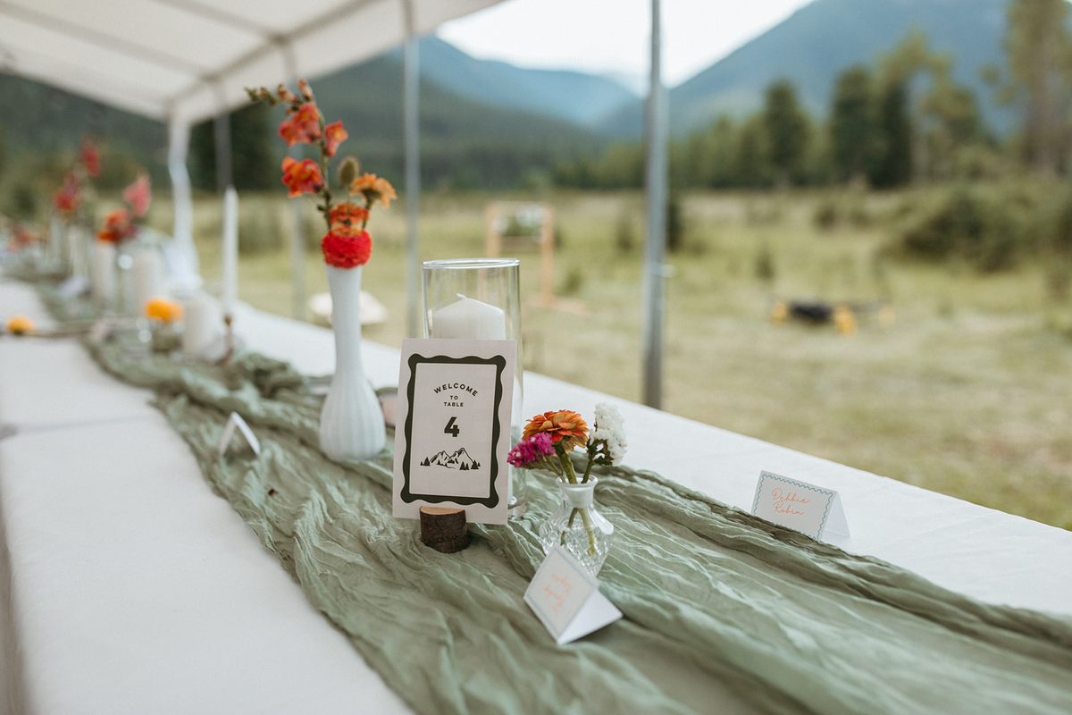 Wedding florals and details